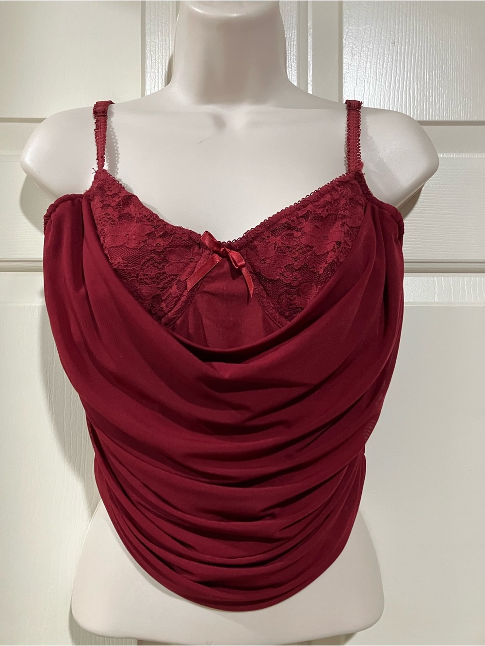 Windsor woman large BI corset cropped top